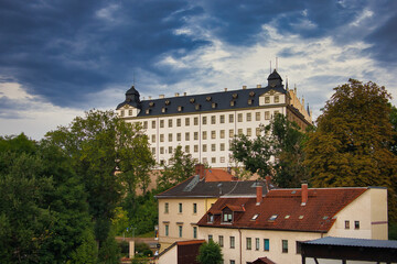 Fototapeta na wymiar Blick auf Residenzschloss Altenburg, Schloss, Altenburg, Thüringen, Deutschland