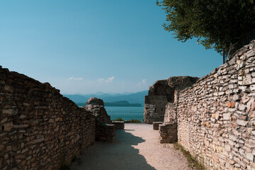 View of the Grottoes of Catullus