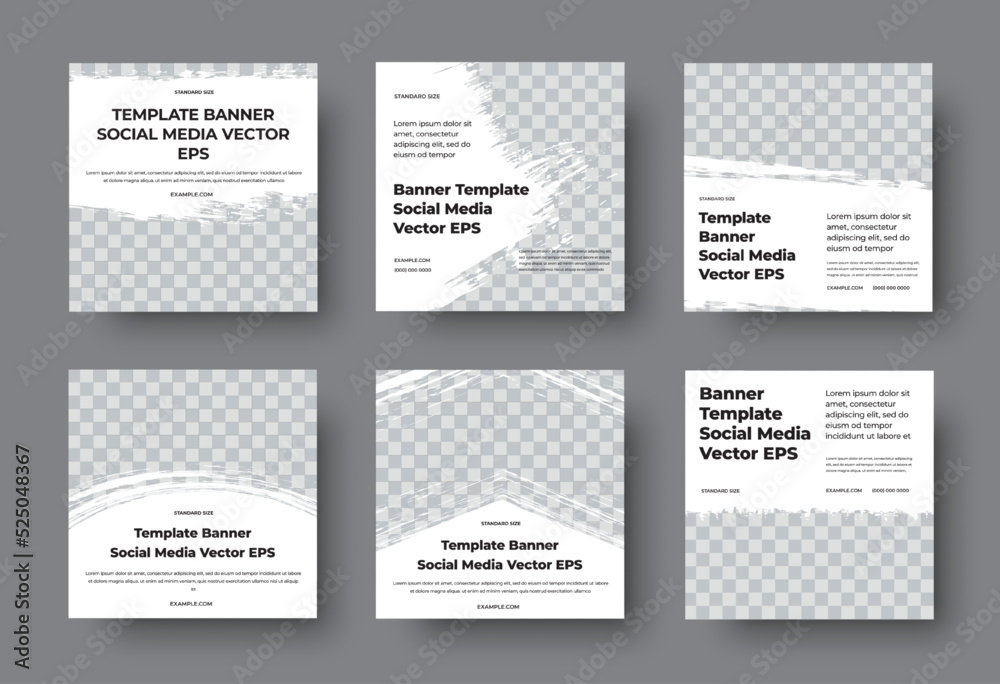 Aufkleber eps square vector web banner, for social media. booklet template with info on white background, geom