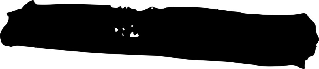 watercolour brush stroke design illustration isolated on transparent background 