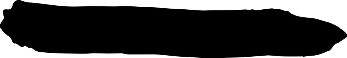 watercolour brush stroke design illustration isolated on transparent background 