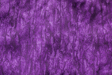 Close up of dense cotton fabric texture violet color background