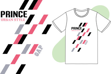 trendy typography t shirt design