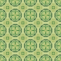 Floral Seamless Pattern Background Garden Nature Damask Aboriginal Ornament Art