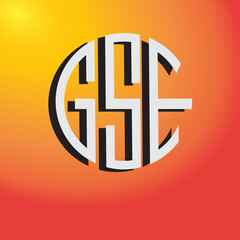 G S E logo design adobe illustrator 