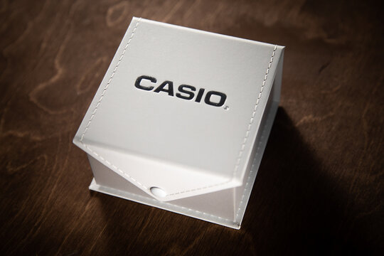 casio box on the table