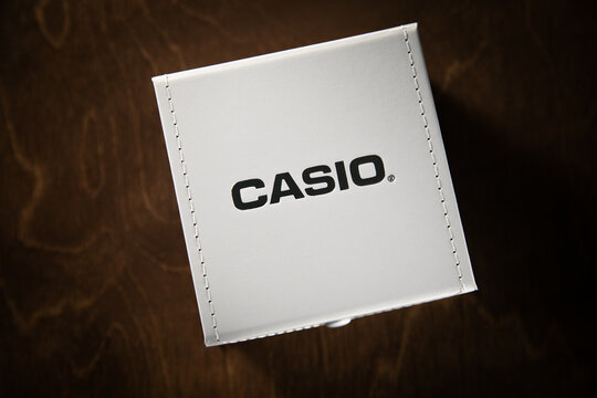 casio box on the table