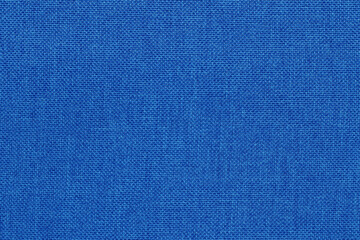 Dark blue fabric cloth texture background, seamless pattern of natural textile.