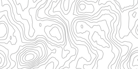 Fototapeta premium Topographic map background. Grid map. Pattern of contour lines. Abstract vector illustration.