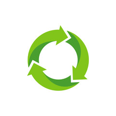 Recycling icon. An arrow that revolves endlessly Reuse concept Recycled.