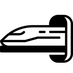 hyperloop solid line icon