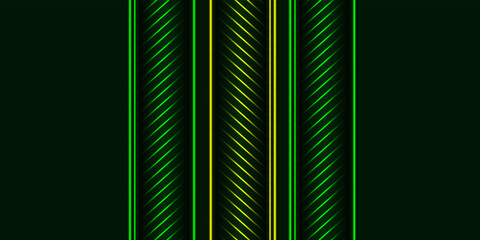 Abstract dark green and yellow background vector
