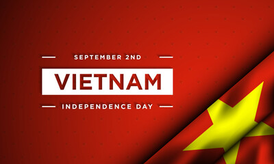 Vietnam Independence Day Background Design.