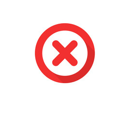 Fototapeta premium Green check mark and red wrong On the checked box. True or false