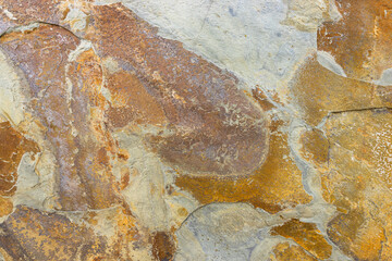 Grunge rusty orange brown metal corten steel stone background