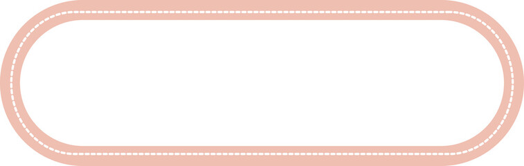 cute round planner masking tape banner tag label decoration