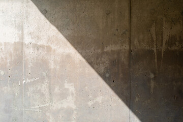 Concrete wall with shadows. graphic material. texture