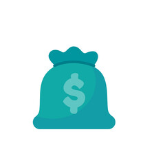 Dollar Coins Vector Growing business investment income concept