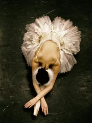 Poster Ballet dancer in swan lake © Robin