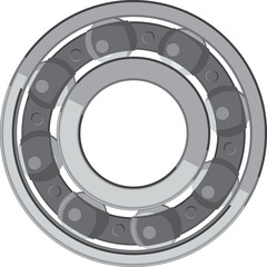Bearings with ball rolling elements machinery gear