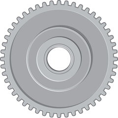 Gear mechanism cogwheel isolate vehicle spare part