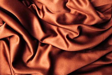 silk texture brown fabric abstraction