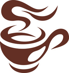 Hot chocolate or cocoa drink in cup