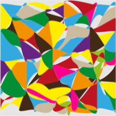 background in the form of colored abstraction
