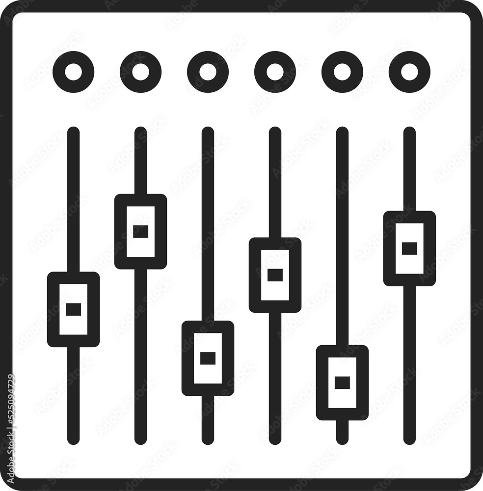 Aufkleber mixing console sound recording and reproduction