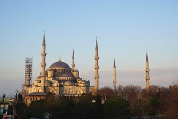 Fototapeta na wymiar The Blue Mosque, Istanbul