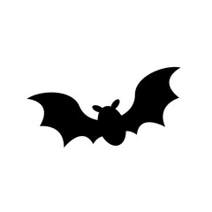 Fototapeta premium Ghost bat silhouette A Vampire that transforms into a vampire bat on Halloween night.