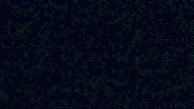 Beautiful and green Abstract futuristic Animated Background. Business and Technology Concepts.