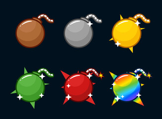 bomb badge emotes collection. can be used for twitch youtube