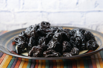 Healthy Natural Dried Plums, prunes 