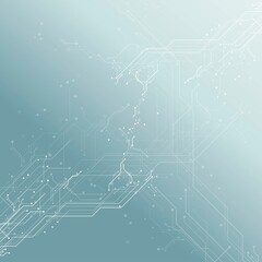 Obraz na płótnie Canvas Circuit board futuristic technological processes digital technology background vector illustration 