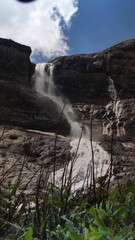 Bow Glacier Falls, Alberta, Canada