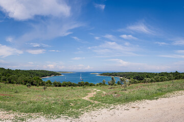 Meeresbucht im Kap Kamenjak