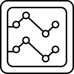 Line Chart Icon