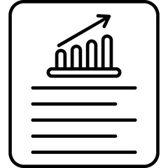 Line Graph Icon