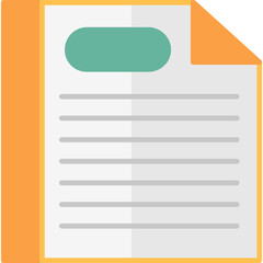 Obraz premium Paper Icon