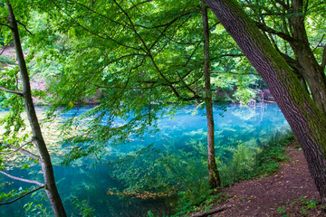 Hungarian tarn near the National Park of Aggtelek, Hungary, Josvafo