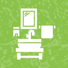 Fototapeta premium Washbasin Icon