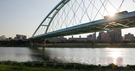 Taipei city skyline