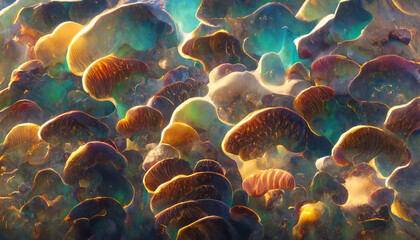 3d rendered illustration of bacteria