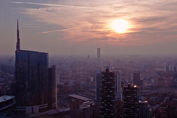 Milano nuvolosa