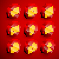 Set line Photo retouching, frame, camera, with flash and Graphic tablet icon. Vector