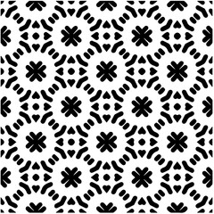 Design seamless monochrome geometric pattern. Abstract background. Vector art.Perfect for site backdrop, wrapping paper, wallpaper, textile and surface design. 