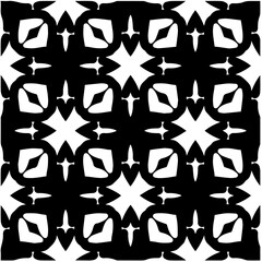 Design seamless monochrome geometric pattern. Abstract background. Vector art.Perfect for site backdrop, wrapping paper, wallpaper, textile and surface design. 
