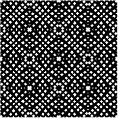 Design seamless monochrome geometric pattern. Abstract background. Vector art.Perfect for site backdrop, wrapping paper, wallpaper, textile and surface design. 