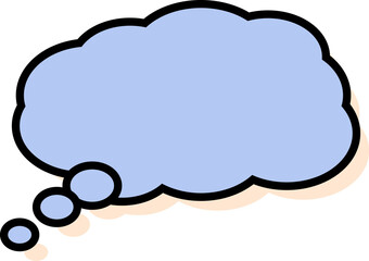 colorful cloud speech bubbles, conversation box, chat box, frame talk, speak balloon, thinking balloon